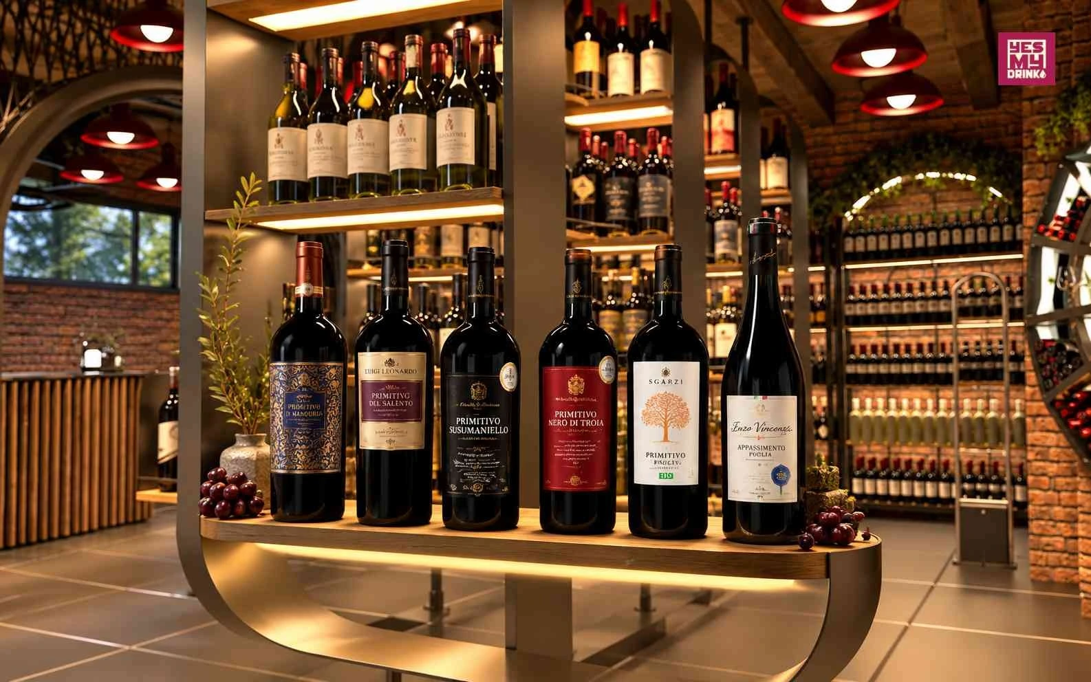 Một số chai rượu vang Primitivo tại YESmydrink Một số chai rượu vang Primitivo tại YESmydrink
