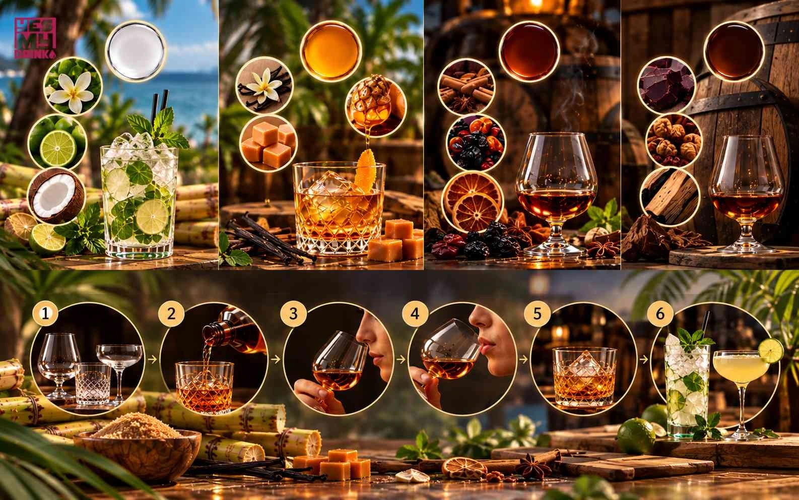 BACARDÍ là thương hiệu rượu Rum phổ biến YESmydrink đang cung cấp