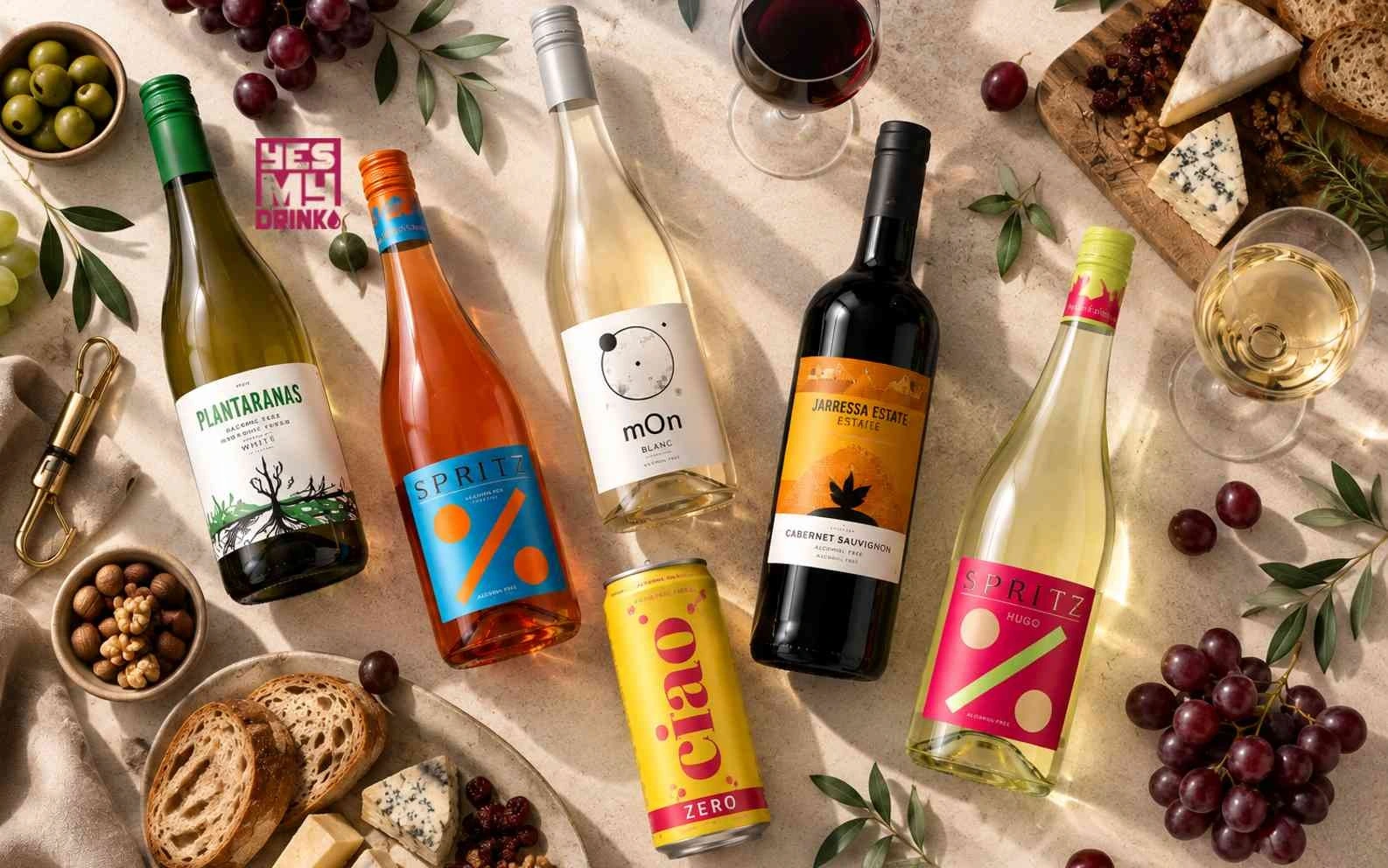 Rượu vang không cồn có giá chỉ từ 100.000VNĐ tại YESmydrink