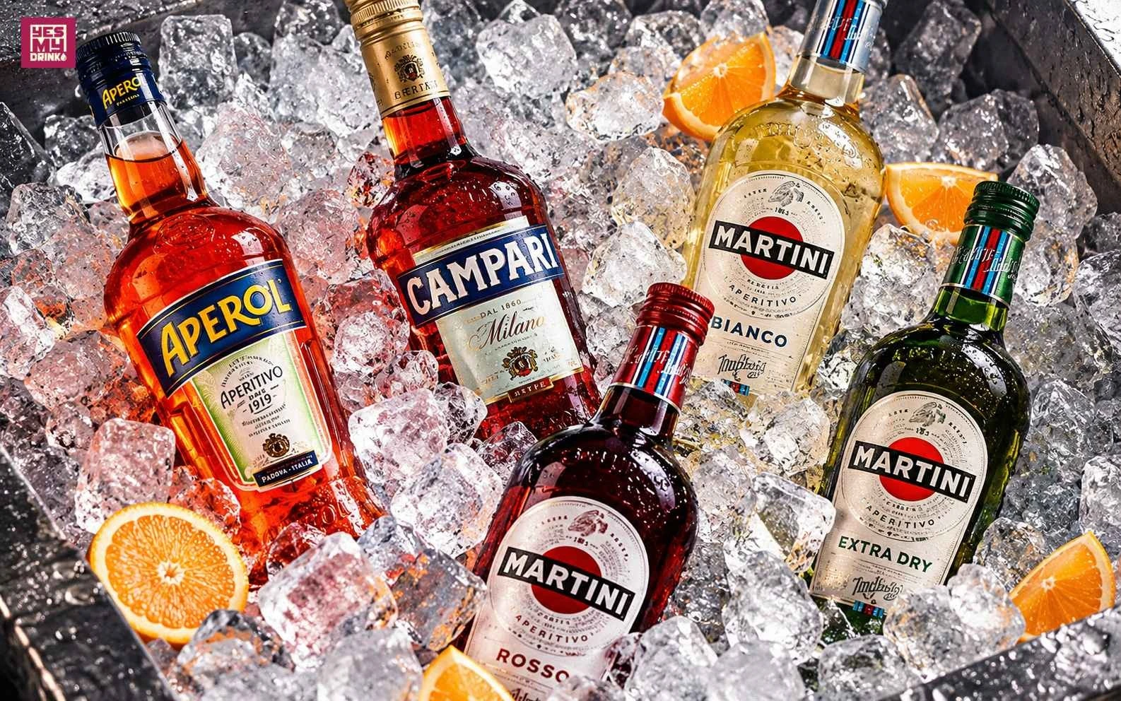 Một số mẫu rượu Aperitif Bitter được dùng tại Việt Nam Một số mẫu rượu Aperitif Bitter được dùng tại Việt Nam