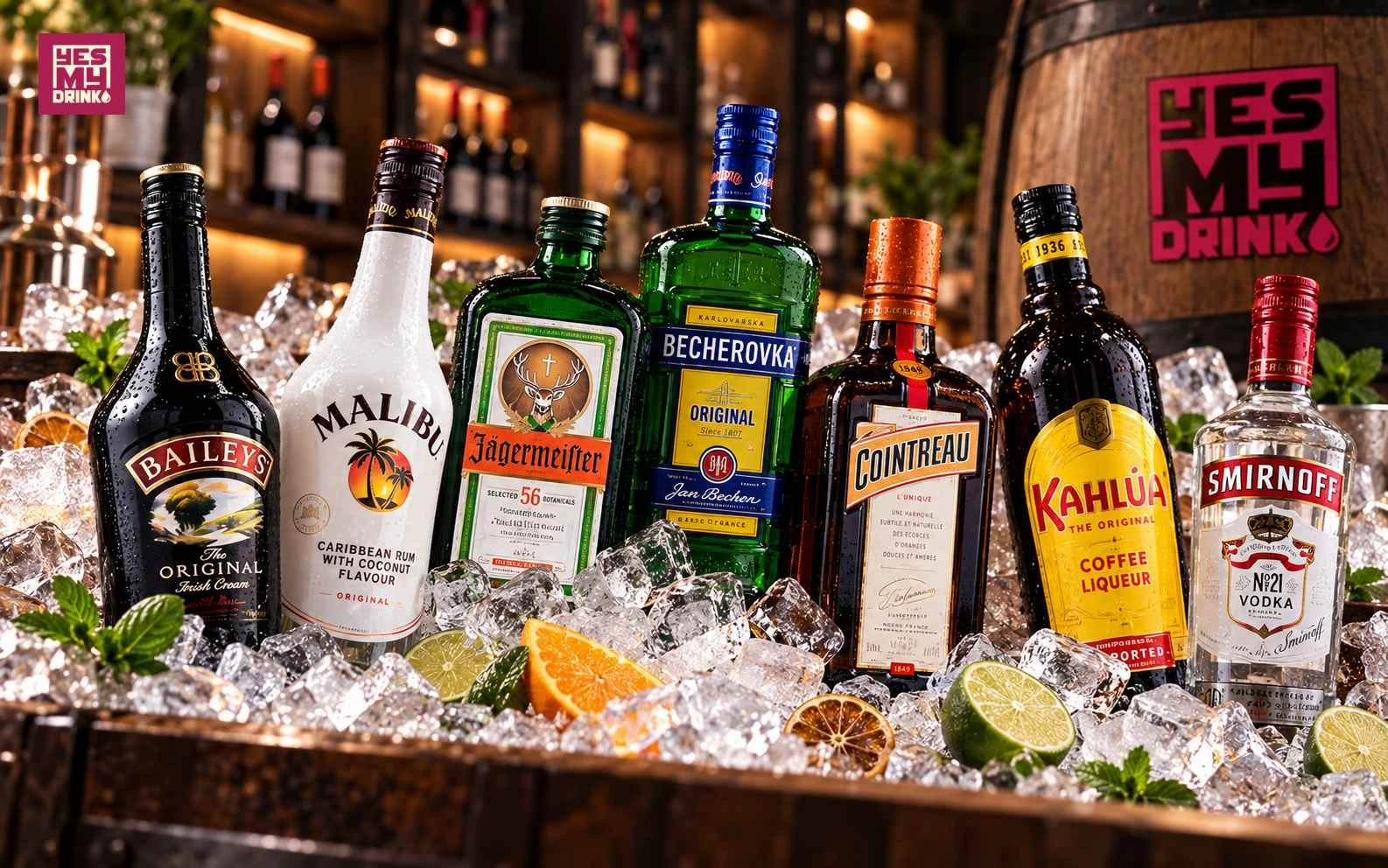 Bộ sưu tập Rượu Liqueur nhập khẩu chính hãng
