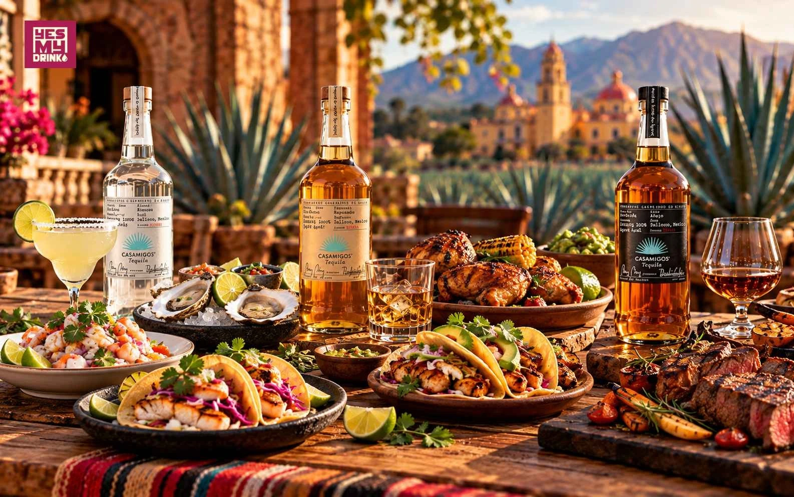 Hương vị của từng phong cách Tequila có thể kết hợp với những nhóm món ăn khác nhau.