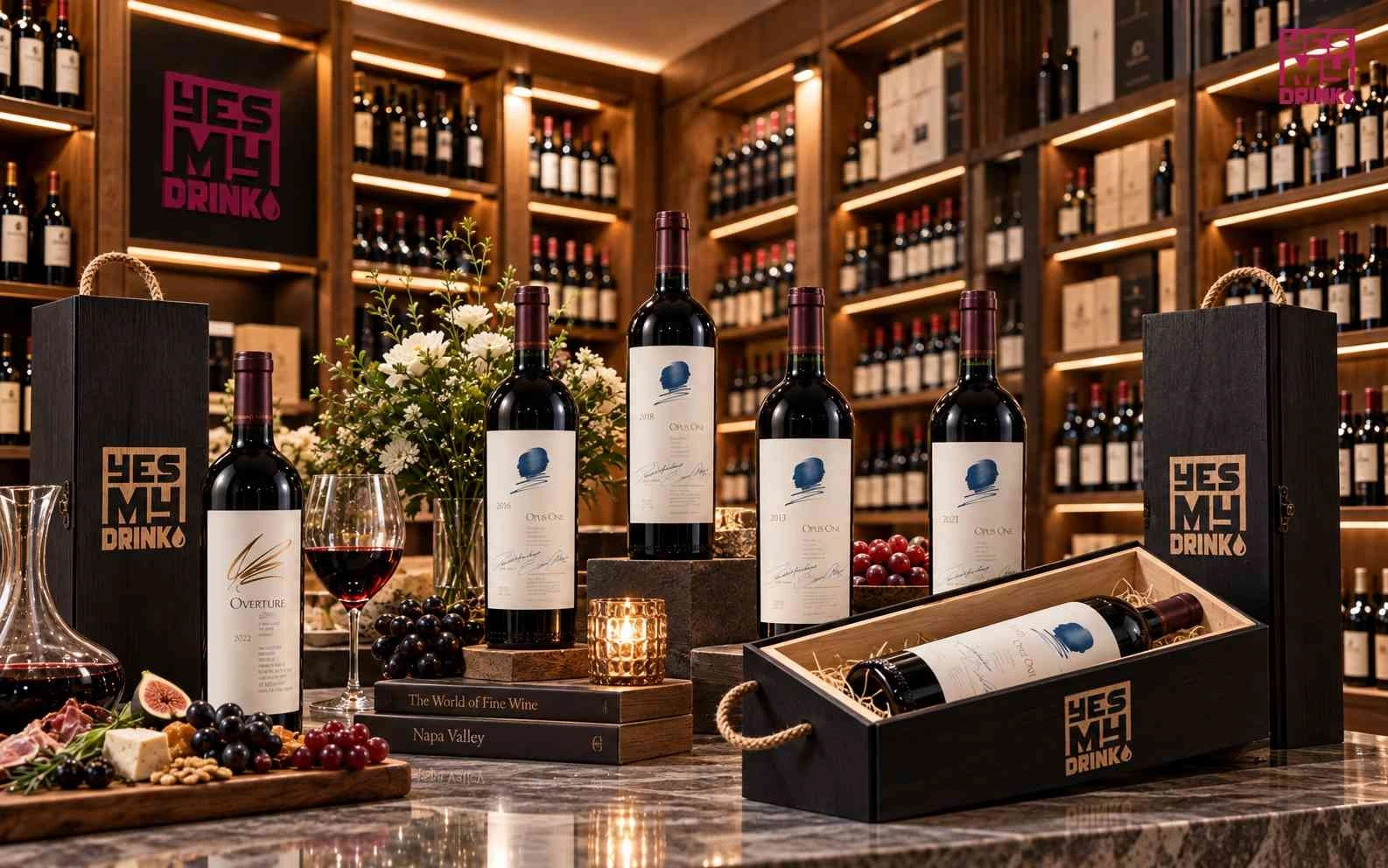 Bộ sưu tập Opus One nhiều niên vụ tại YESmydrink Bộ sưu tập Opus One nhiều niên vụ tại YESmydrink