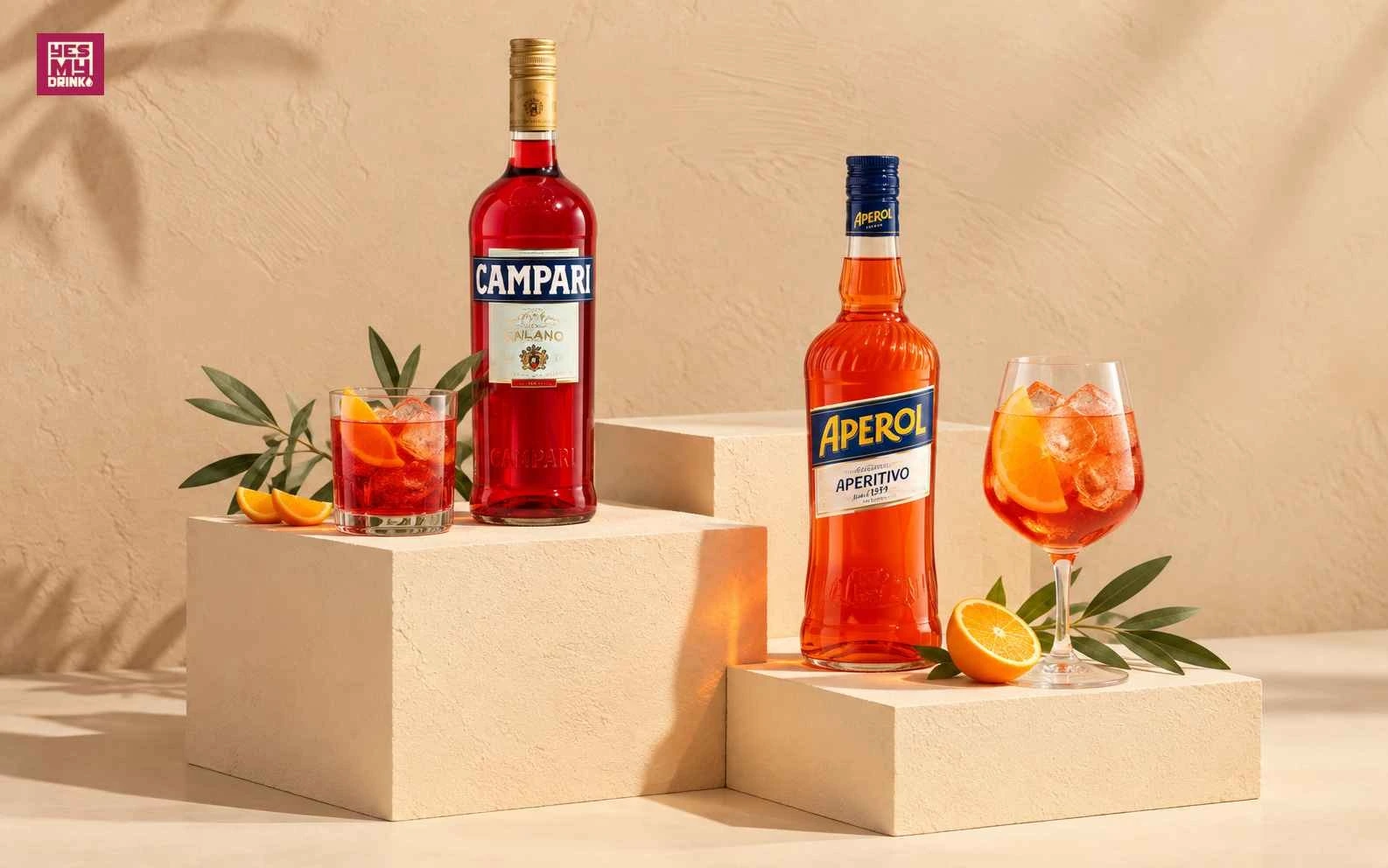 Rượu Aperitif Aperol Campari khai vị Ý Rượu Aperitif Aperol Campari khai vị Ý
