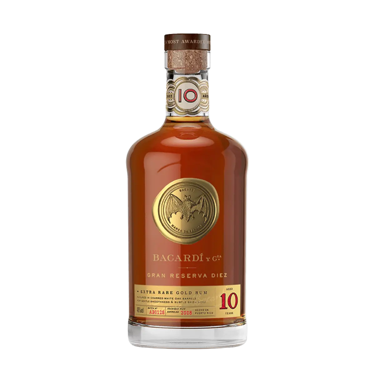 BACARDÍ GRAN RESERVA DIEZ - 10 YEARS