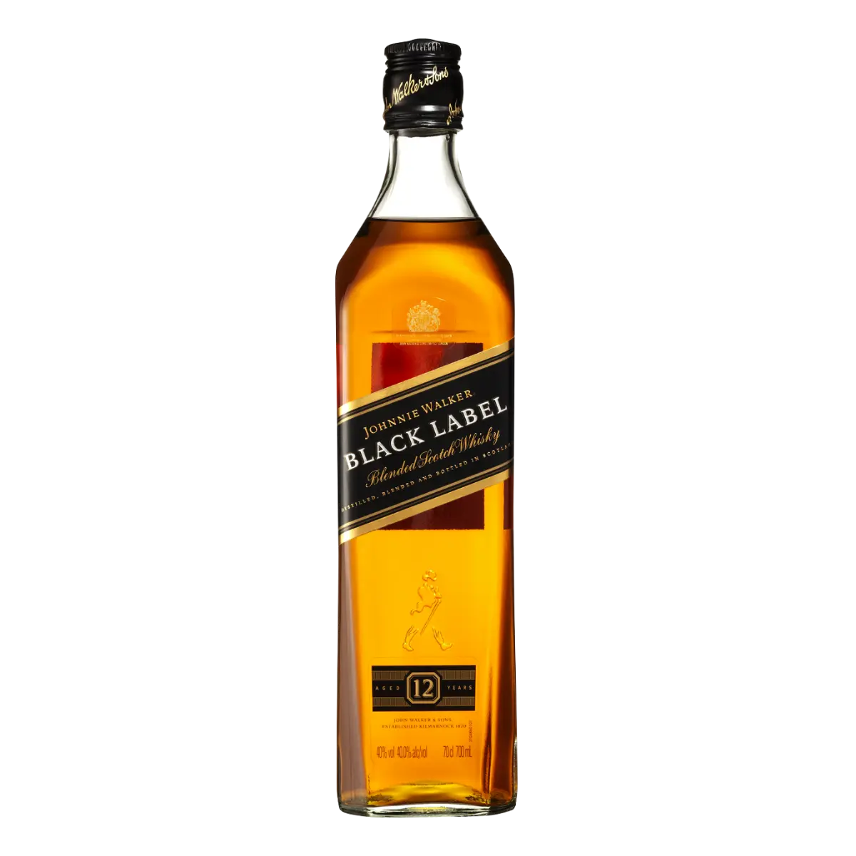 Johnnie Walker Black Label 12 Year Old Blended Scotch Whisky